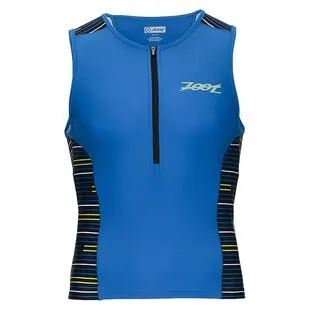 Zoot Mens LTD Tri Aero Short Sleeved Race Suit (Aloha 19) | Sportpursu