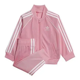 Adidas Kids SST Tracksuit Pink Sportpursuit