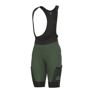 Ale Mens Stones Cargo Bib Shorts (Green) | Sportpursuit.com Ale Mens Stones Cargo Bib Shorts (Green) | Sportpursuit.com