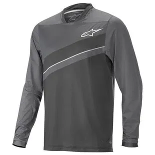 Rivelo Mens Contour Long Sleeve MTB Jersey Slate Sportpursuit