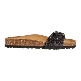 Babunkers Womens 50009C26 Sandals (Black) | Sportpursuit.com