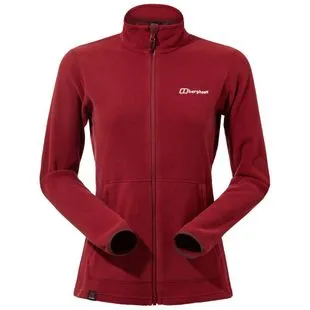 Berghaus Womens Taagan Fleece Jacket Red Red Sportpursuit