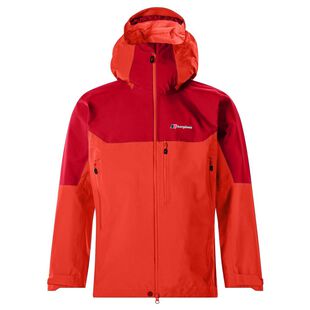 Berghaus Mens Extrem 5000 Vented Waterproof Jacket Volcano Red Dahlia