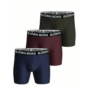 Björn Borg  Bjorn Borg Cotton Stretch Boxer 3P, Boxer Briefs for Men,  Multi-Packs Available at  Men's Clothing store