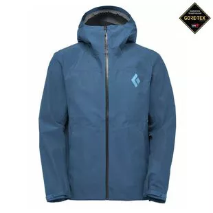 Black Diamond Mens Liquid Point GTX Shell Jacket Midnight Sportpur