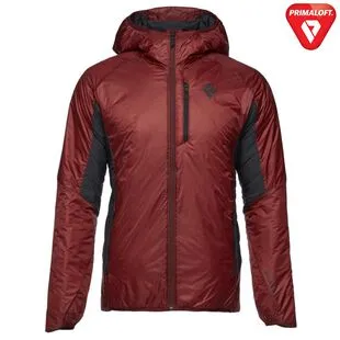 BlackDiamond Mens Vision Hybrid Insulated Jacket Dark Crimson Spor