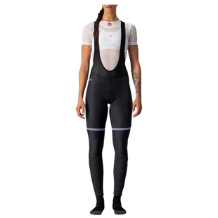 Castelli Womens Polare Bib Tights (Black) | Sportpursuit.com