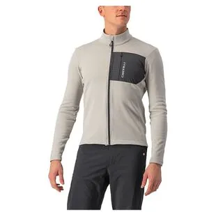 Castelli Mens Beta RoS Windproof Jacket (Sulphur/Grey) | Sportpursuit.