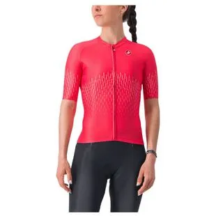 Rapha Womens Pro Team Flyweight Jersey (Peach/Orange