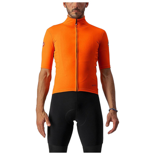 Castelli Mens Perfetto Ros Light Jersey (Brilliant Orange) | Sportpurs