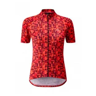 Rapha Womens Pro Team Flyweight Jersey (Peach/Orange