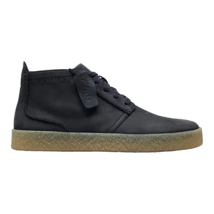 Clarks Mens Ashcott Cup Casual Shoes (Black) | Sportpursuit.com