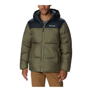 Columbia Mens Puffect Jacket Green Sportpursuit