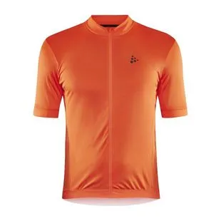 Rapha Mens Pro Team Crit Jersey (Dark Orange/Dark Navy) | Sportpursuit