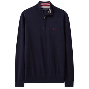 Navy 1/2 Zip Pullover main image 0