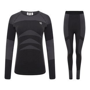 Dare2B Conjunto de ropa interior térmica In The Zone Mujeres (Negro) |