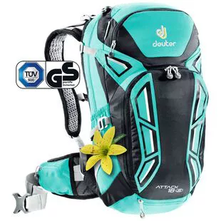 Deuter Womens Attack 18 SL Bike Backpack Mint Black Sportpursuit.c