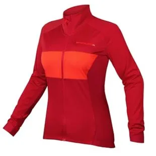 Endura Womens FS 260 Pro Jetstream II Jersey Rust Red Sportpursuit