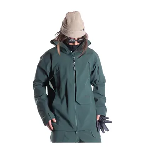 FW Apparel Mens Manifest Tour Lightweight 3L Ski Jacket (Green) | Spor