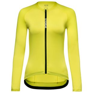 GOREWEAR Womens Spinshift LS Jersey (Washed Neon Yellow