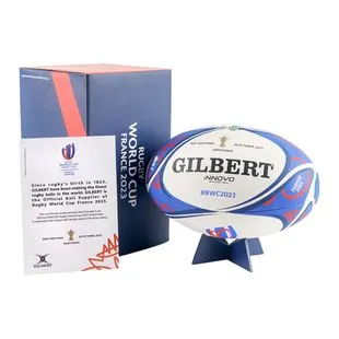 Ballon De Rugby Coupe Du Monde 2023 Gilbert – Neuf, Fabriqué En France (Écosse)