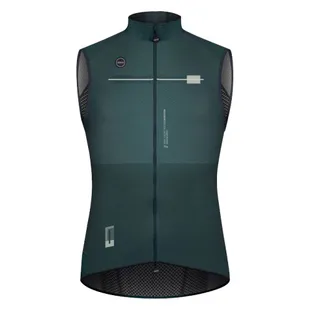 Rapha Mens Core Gilet (Dark Khaki/White) | Sportpursuit.com