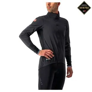 Rapha Mens Classic GORE-TEX Winter Jacket (Black/White) | Sportpursuit