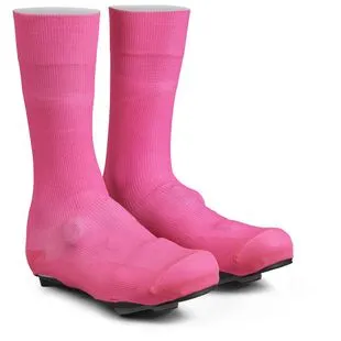 Gripgrab Flandrien Waterproof Road Overshoes (Pink) | Sportpursuit.com