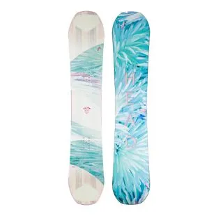 Roxy Dawn Cynthia Rowley Women's Snowboard - Soft Flex Beginner Friendly With Magne-Traction