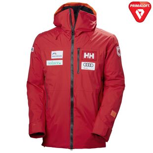 Helly Hansen Mens Straightline Lifaloft Ski Jacket Canada Alert Red