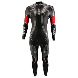 Huub Mens Archimedes IV 3.5mm Wetsuit (Black/Red