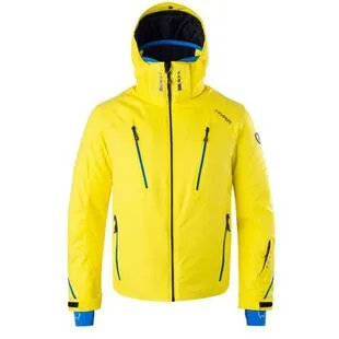 Hyra Mens Martigny HBS Ski Jacket Blazing Yellow Sportpursuit