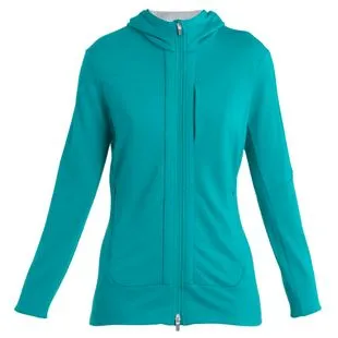 Women's Metro Fleece Zip Jacket, Ladies Green Warm Fleece