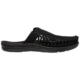 Keen Mens Uneek II Slide Sandals (Black/Black) | Sportpursuit.com