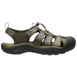 Keen Mens Clearwater CNX Sandals (Timberwolf/Fossil Orange  display picture 1