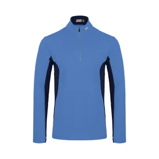 Kjus Mens Curve 2.0 Half Zip Pullover (Alloy/Green Smoke) | Sportpursu