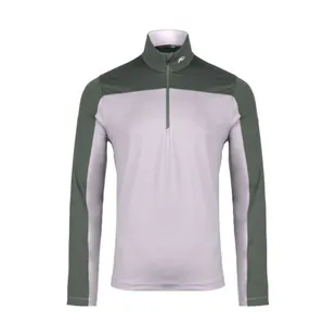 Kjus Mens Curve 2.0 Half Zip Pullover (Alloy/Green Smoke) | Sportpursu