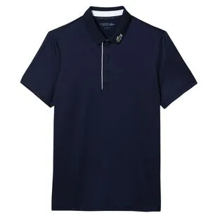 Lacoste dark blue polo top