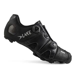 Lake CX218 Carbon Road Cycling Shoes (Black/Grey