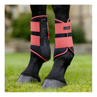 Étriers Freejump Soft Up Classiques - Rouge/Noir - Neufs Made In France