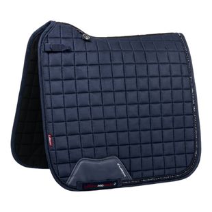 Tapis De Selle Carré LeMieux ProSport Ultra Mesh – Gris/Marine/Noir (Neuf)
