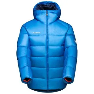 Mammut Mens Meron IN Hooded Down Jacket Ice Sportpursuit
