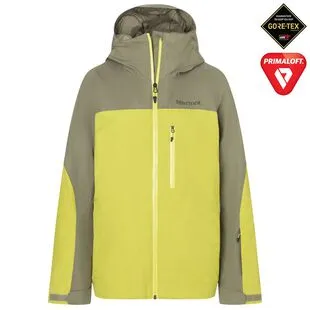 Marmot Womens Lightray GTX Jacket Vetiver Limelight Sportpursuit.c