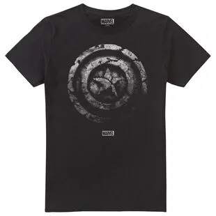 T-shirt Homme Marvel Iron Man Noir Taille M - 100% Coton