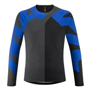 Mavic Mens Cosmic Graphic Jersey (Raven) | Sportpursuit.com