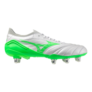 Mizuno Morelia Neo IV Beta Elite SI Soft Ground Football Boots (White/