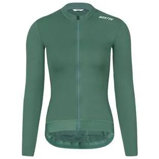 Monton Womens Rinsora l s Thermal Jersey Deep Sea Sportpursuit