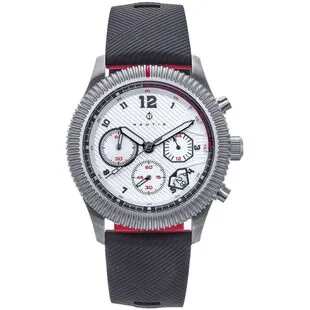 Nautis Mens Dive Pro 200 Leather Band Watch Green Black Sportpursu
