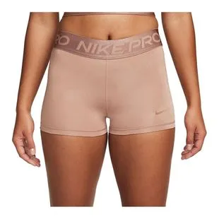 Nike Womens FQ7935 Shorts Brown Sportpursuit