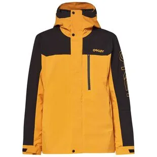 Oakley Mens TNP TBT Ski Jacket Amber Yellow Blackout Sportpursuit